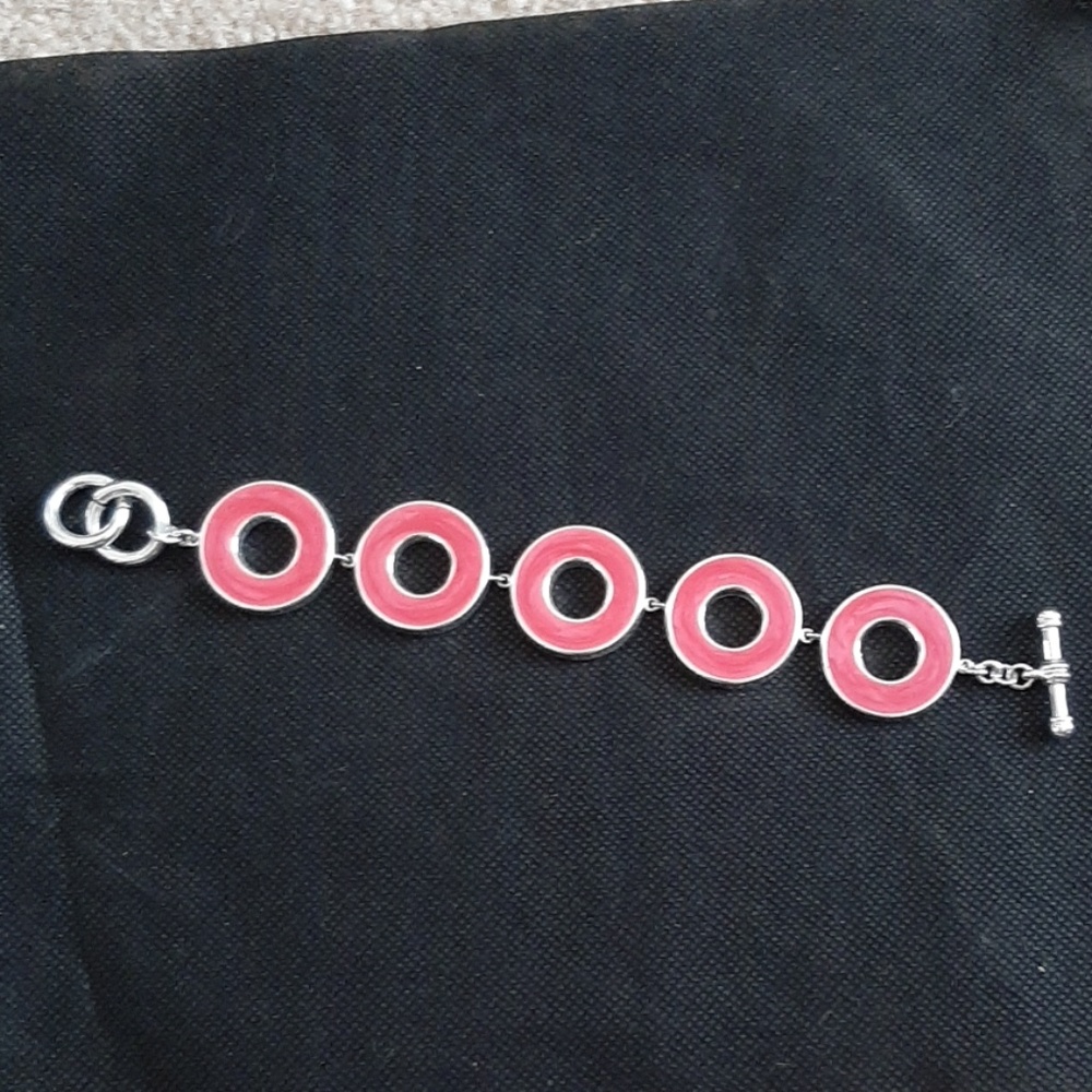 Pink Toggle Bracelet